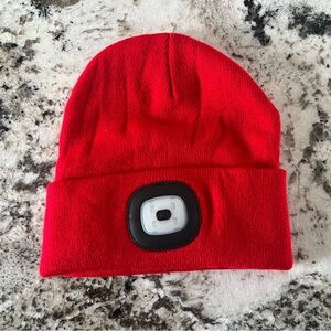 Night Scope Mens Rechargeable LED Beanie